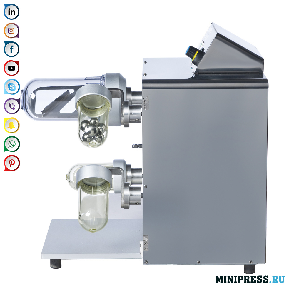 Mixer bola dan paddle laboratorium