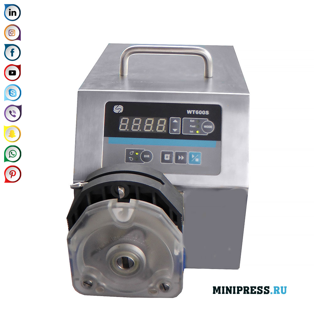 Produksi dan penjualan pompa peristaltik; kontrol akurasi pengisian cairan