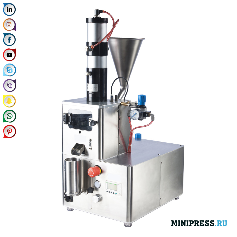 Tablet press pneumatik untuk bubuk tablet