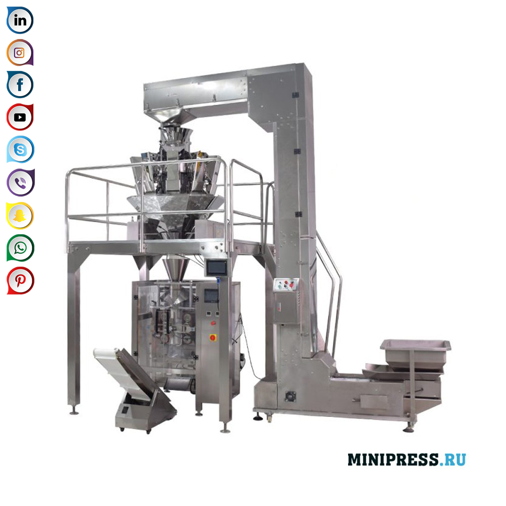 Peralatan pengemasan camilan otomatis