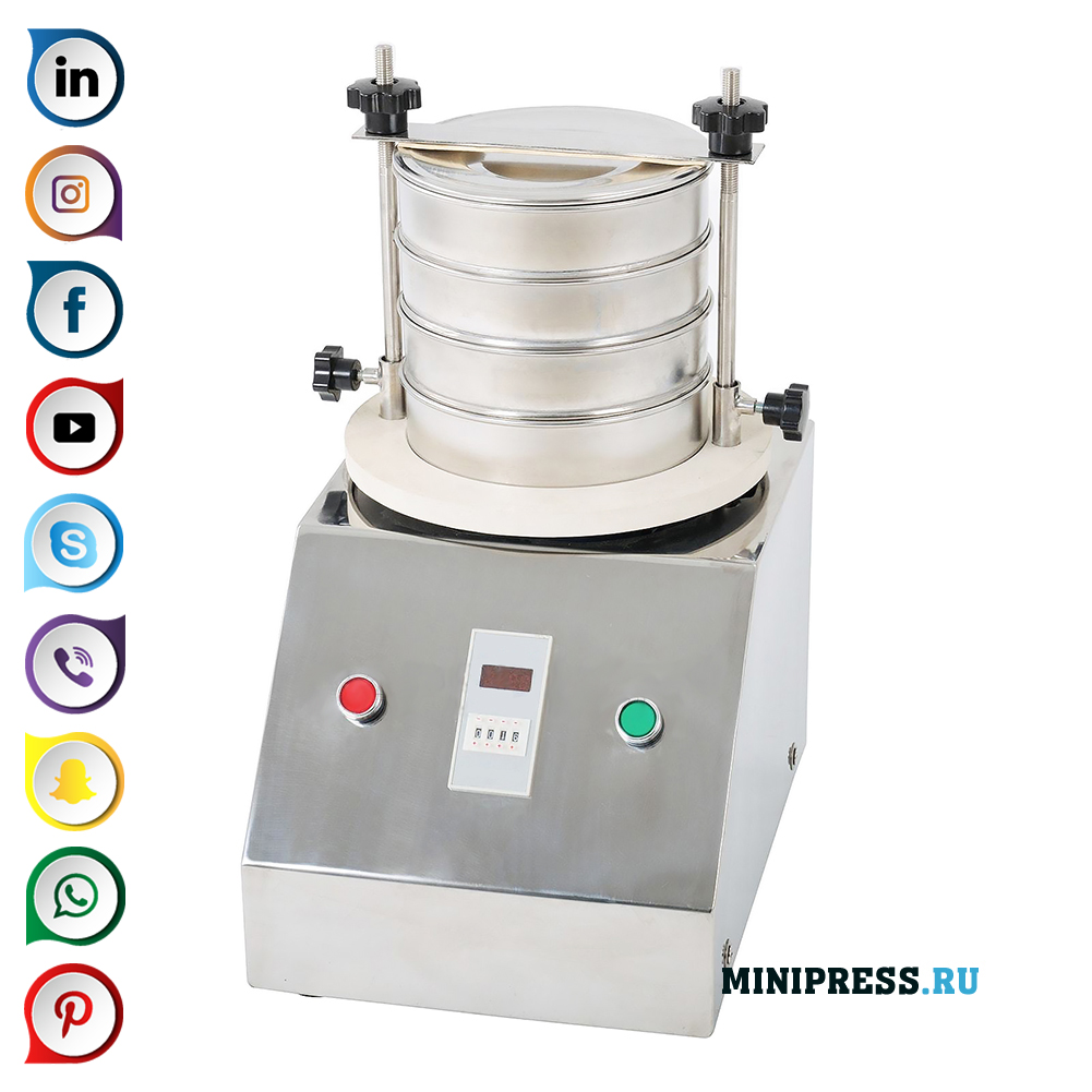 غربال چند لایه ارتعاشی آزمایشگاهی