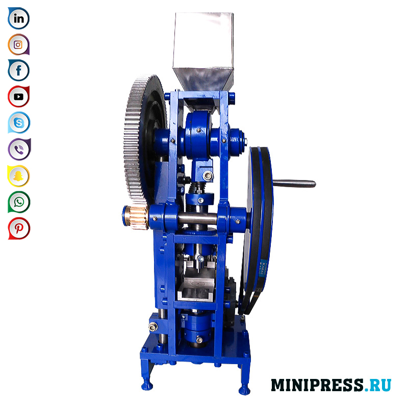 Tabletpress לייצור תרופות של טבליות אבקה