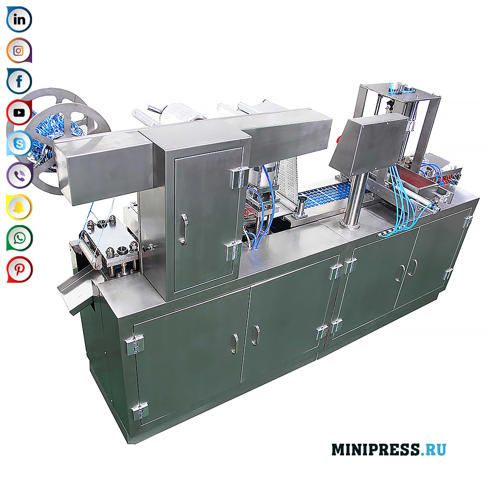 ブリスターに吸血虫を充填および包装するための機器