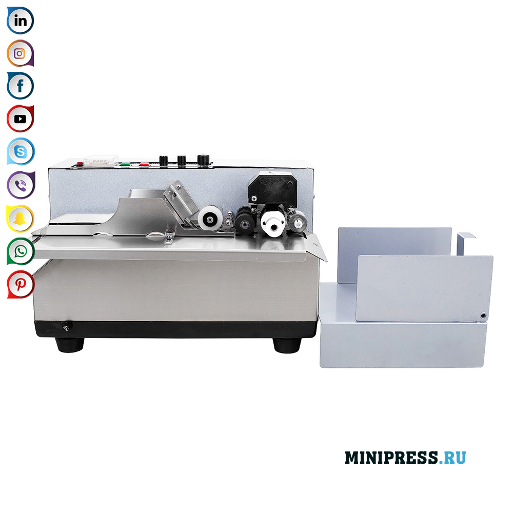 포장 만료 날짜 및 배치 번호 표시를위한 장비