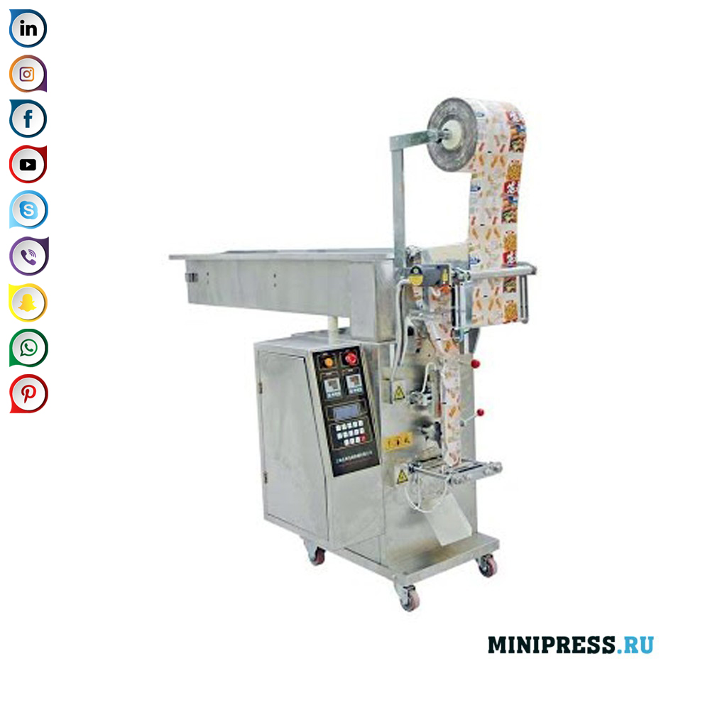 리프팅 호퍼가있는 자동 포장 장비