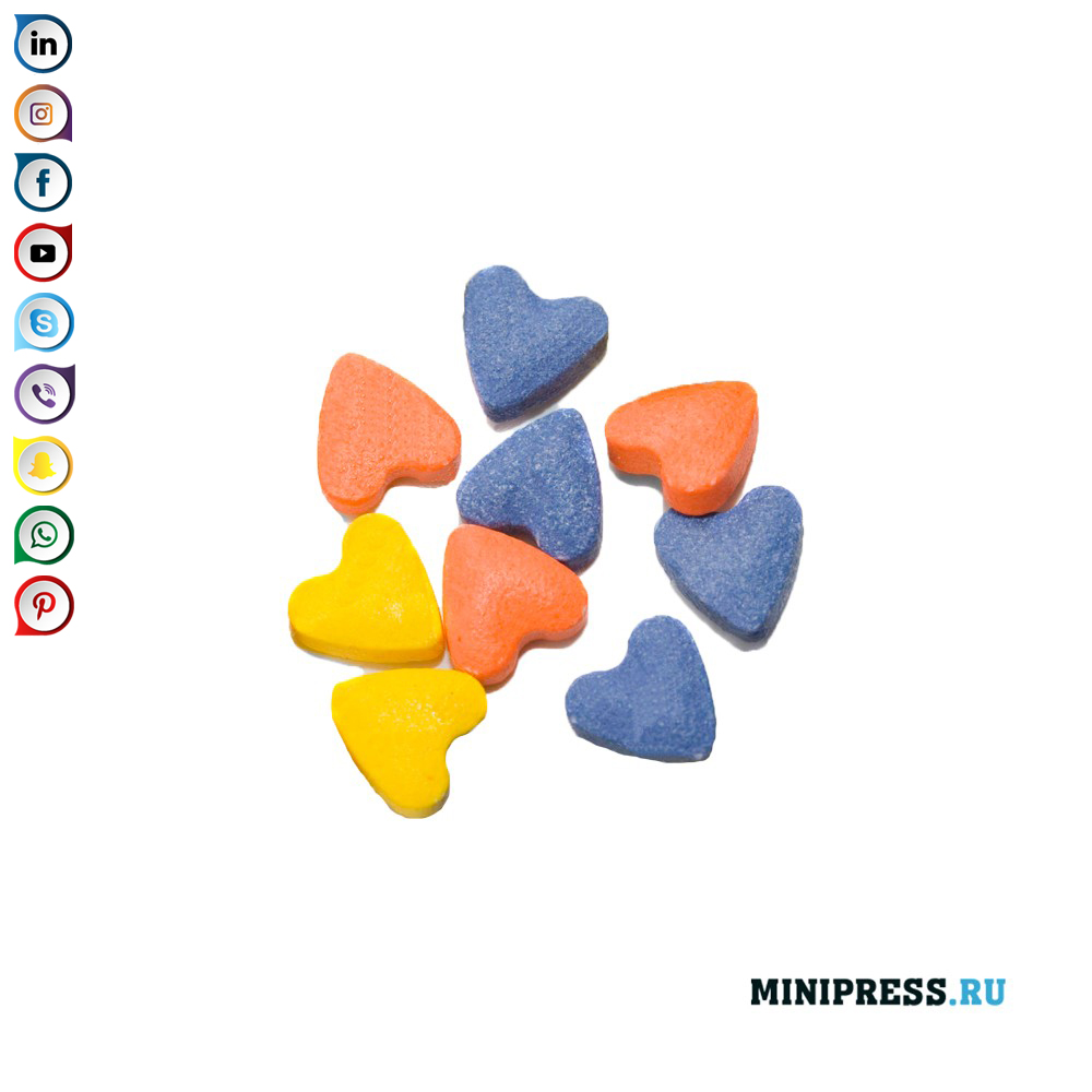 다른 모양의 프레스 정제