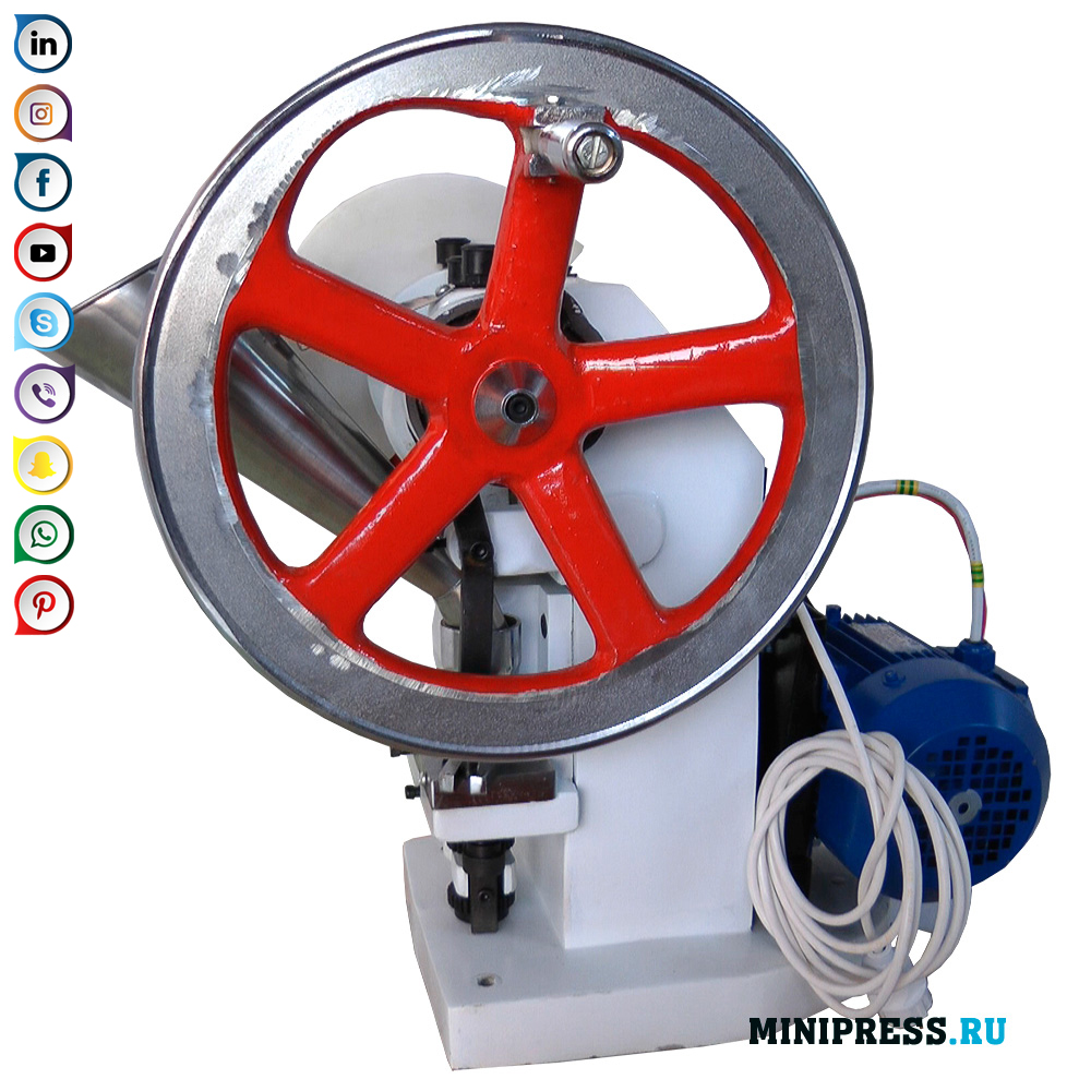 Laboratorijas automātiskā tablešu prese