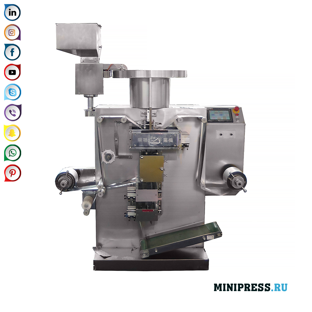 Įranga grupių tablečių pakavimui iš aliuminio folijos farmacijos pramonėje