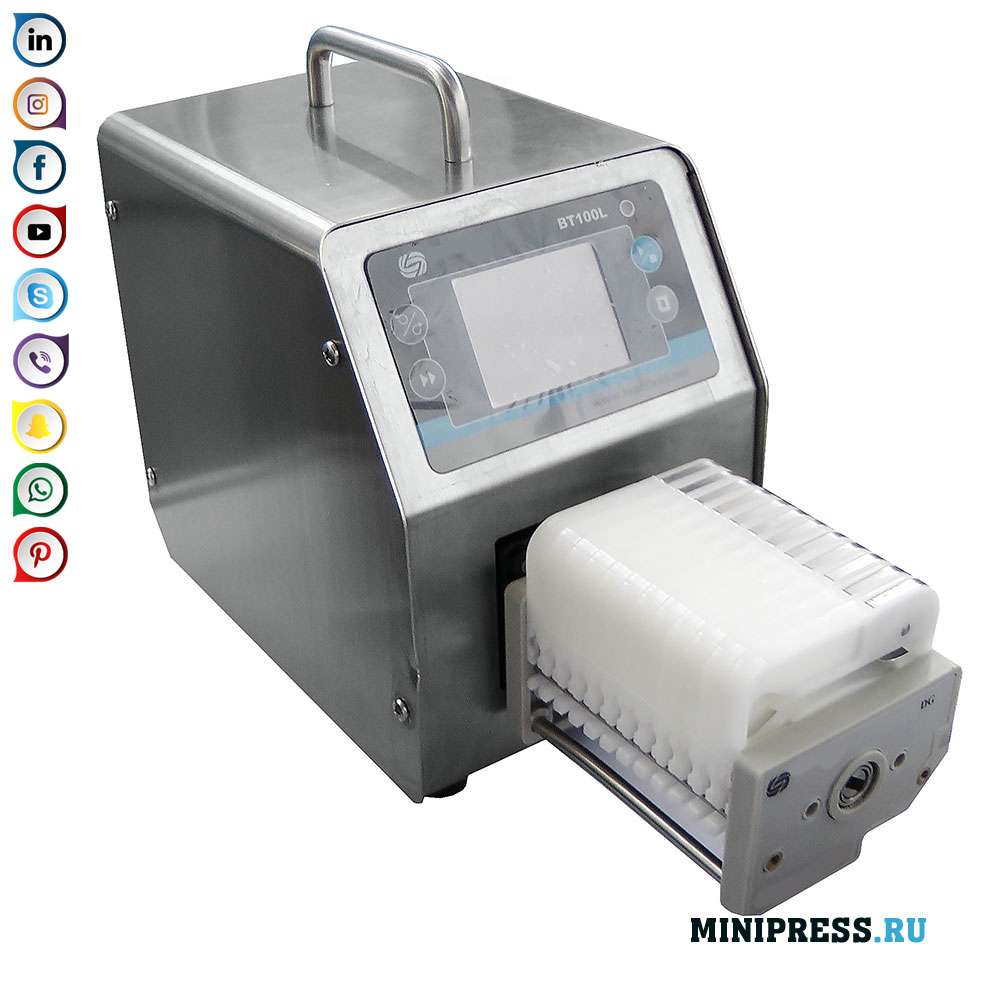 Производство и продажба на перисталтични пумпи; контрола на точноста на полнење на течности