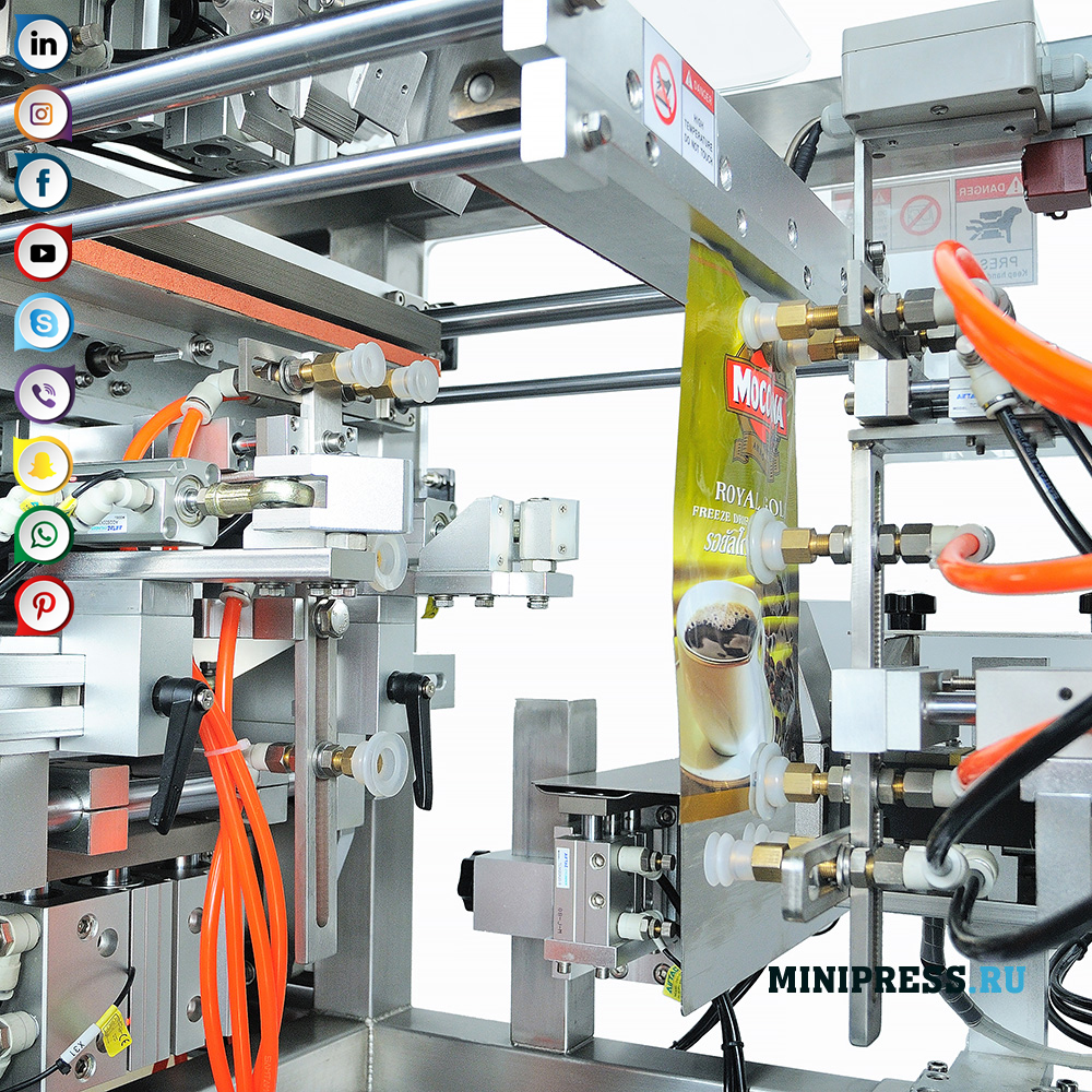 Peralatan untuk pengisian dan pembungkusan dalam pakej pek pakai apa-apa produk