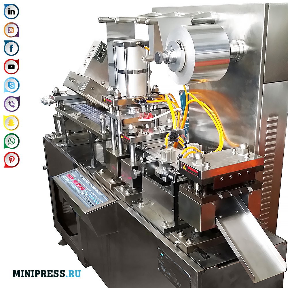 Tablet Automatik dan Kapsul Mesin Pembungkusan Lepuh