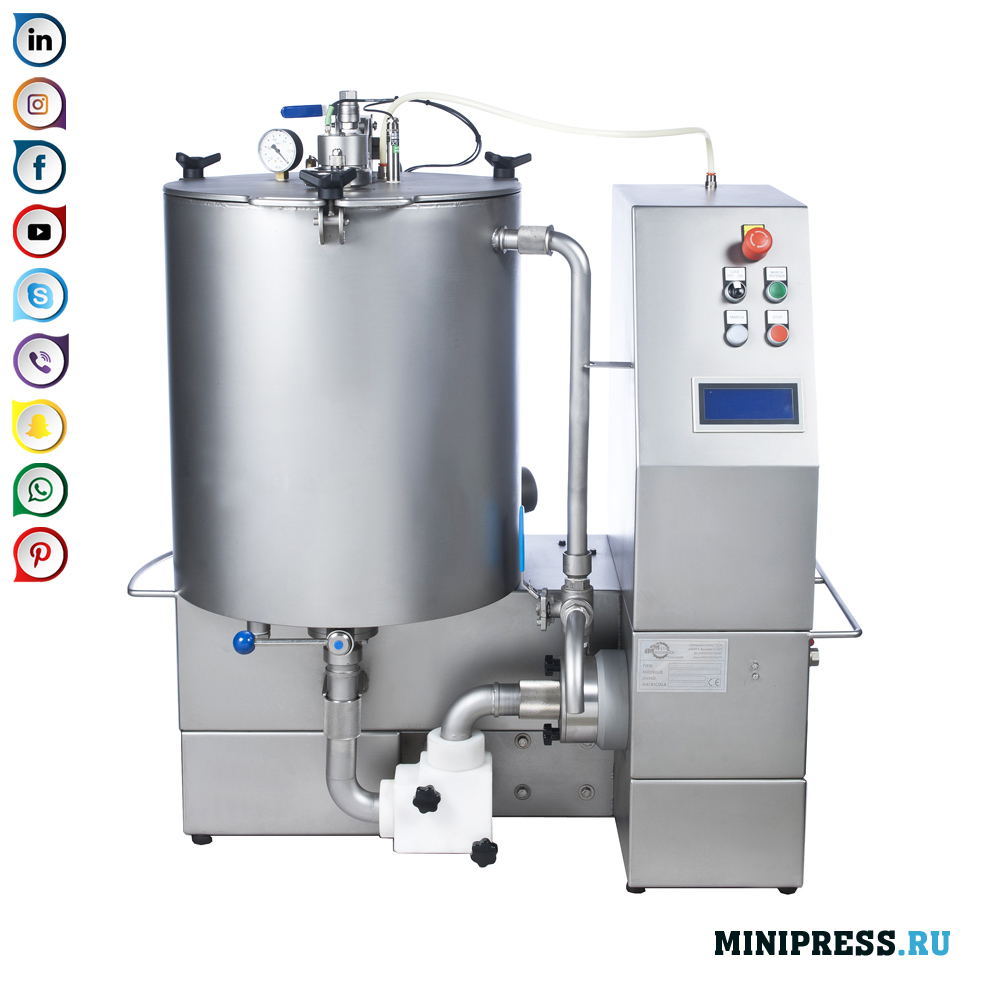 Homogenizer perindustrian untuk pelepasan salap dan krim