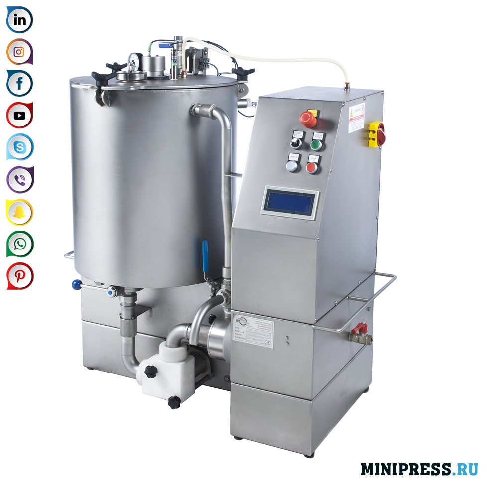 Homogenizer perindustrian untuk pelepasan salap dan krim