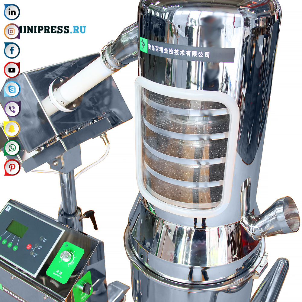 Penghapusan habuk dan peralatan pemakanan tablet dengan ujian pengesan logam