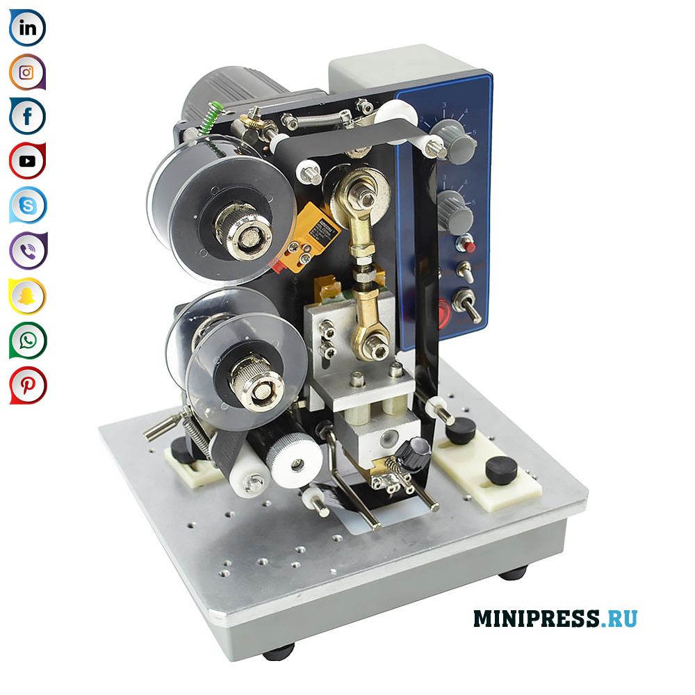 Tagħmir għall-ittimbrar bis-sħana tad-data u tad-data tal-iskadenza fuq il-pakkett
