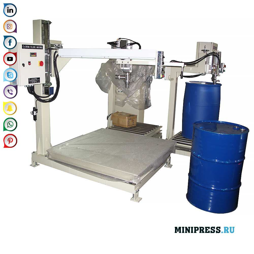 Utstyr for tapping av kjemikalier, maling og lakk og petroleumsprodukter