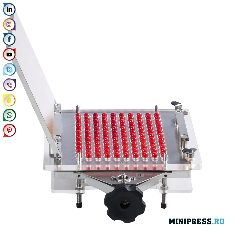 Manuell pulverkapsel i harde gelatinkapsler