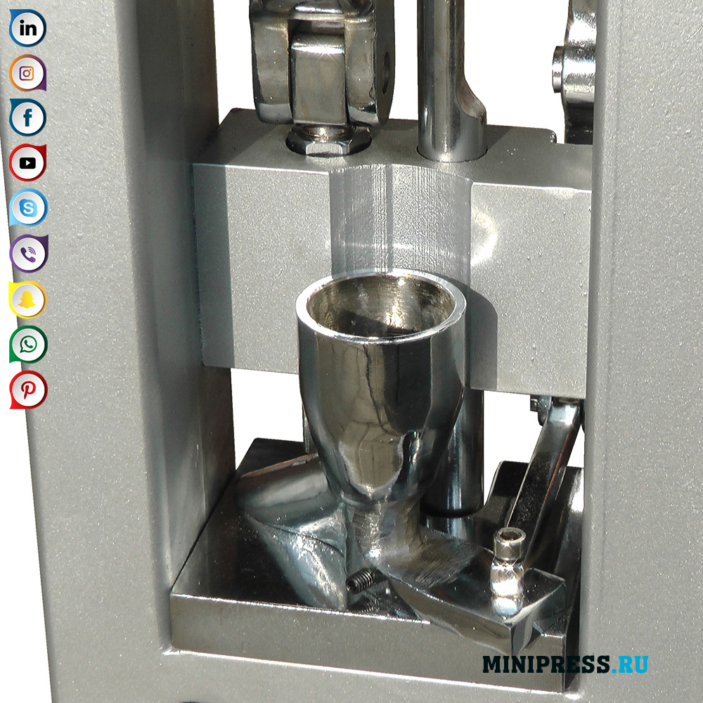 Manuell laboratorietablettpress