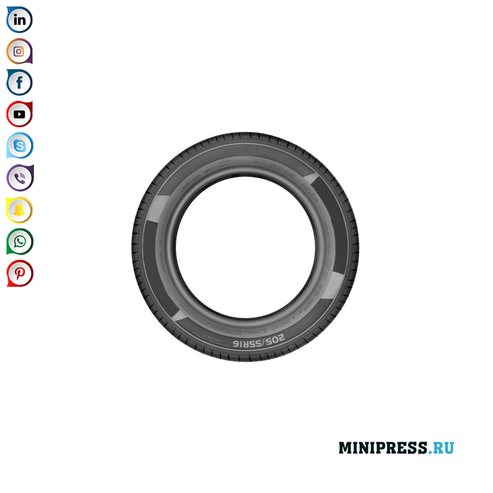 Impressão de pneus