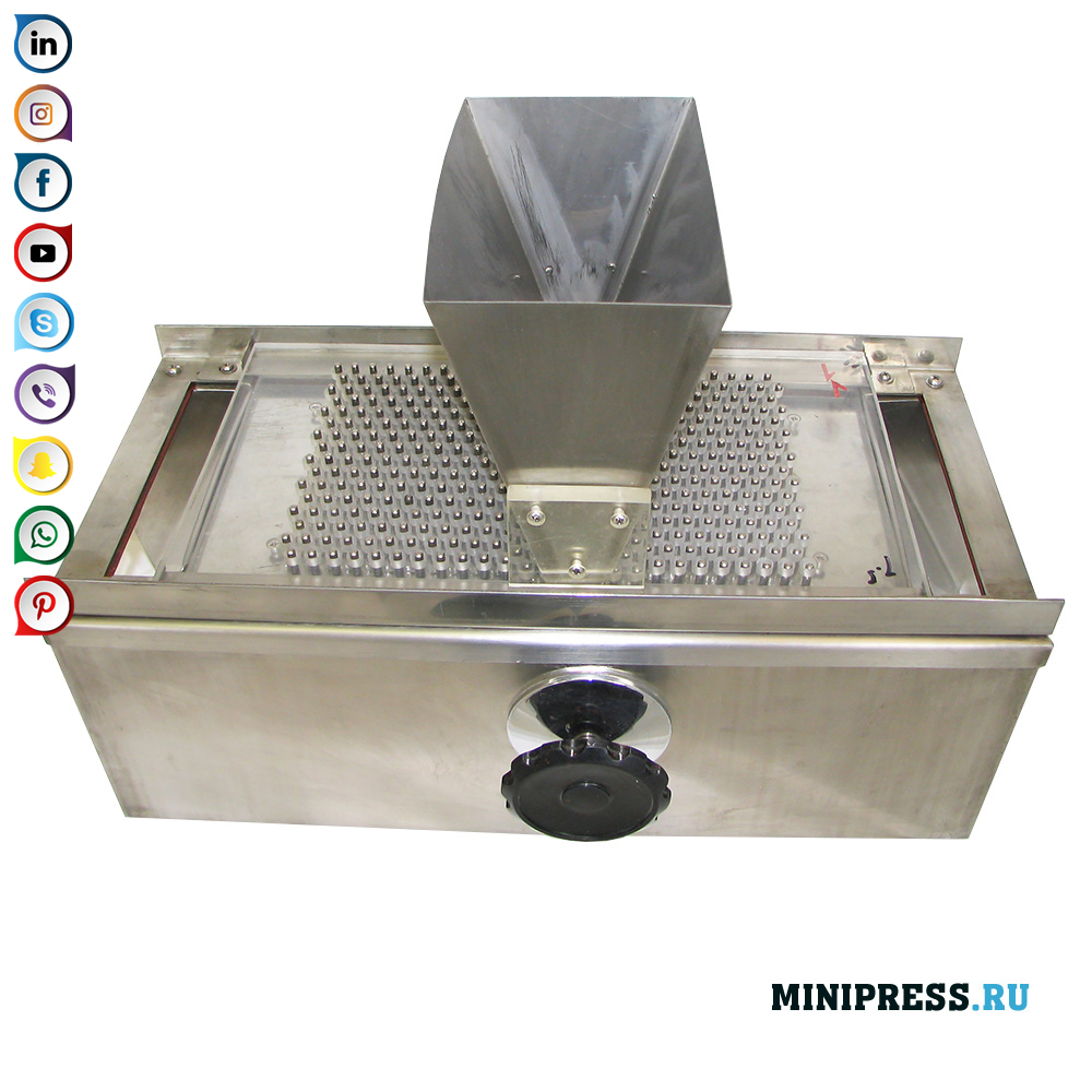 Capsulator manual pentru încapsularea pulberii cu capsule dure