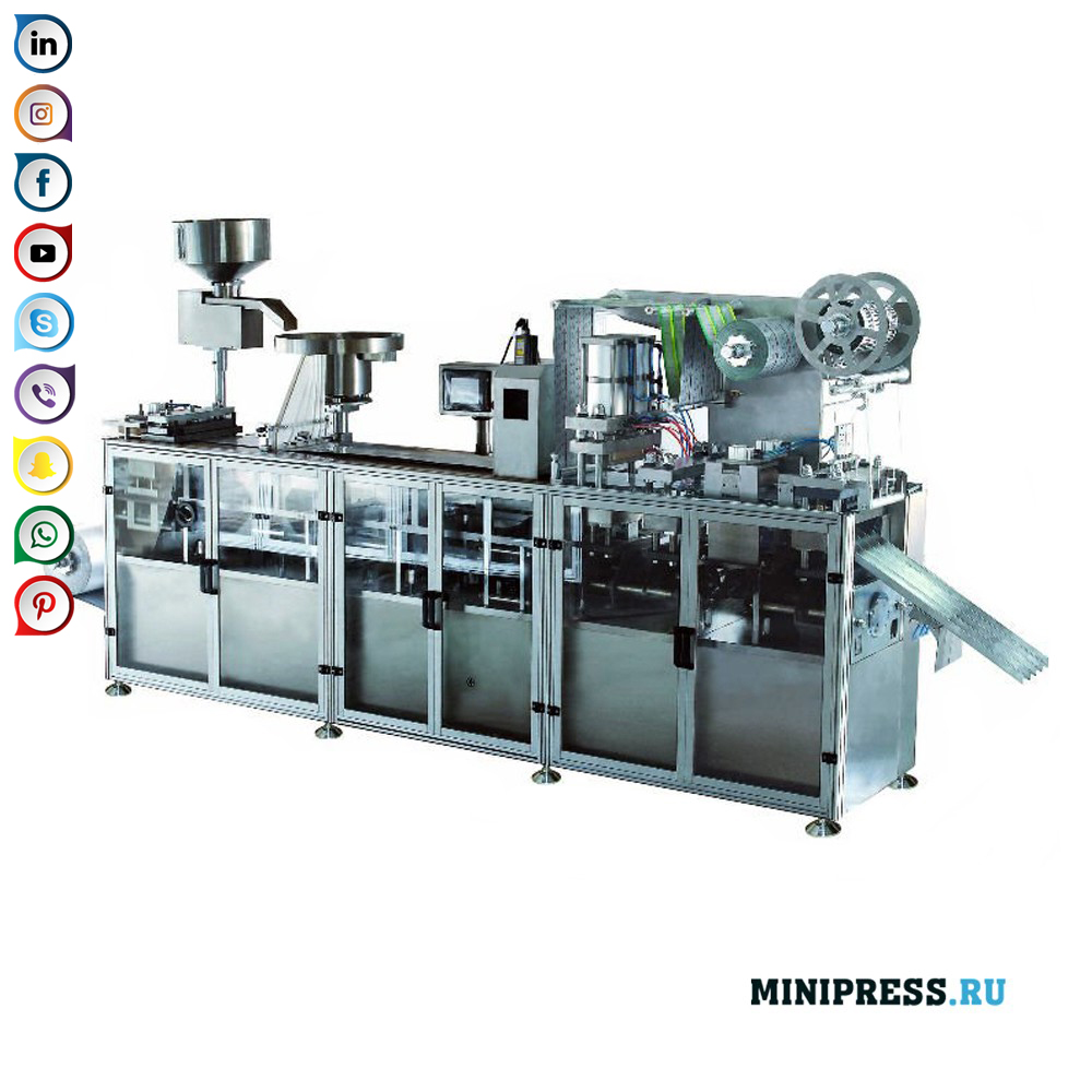 Ambalare automată a blisterului Aluminiu-aluminiu / aluminiu-PVC