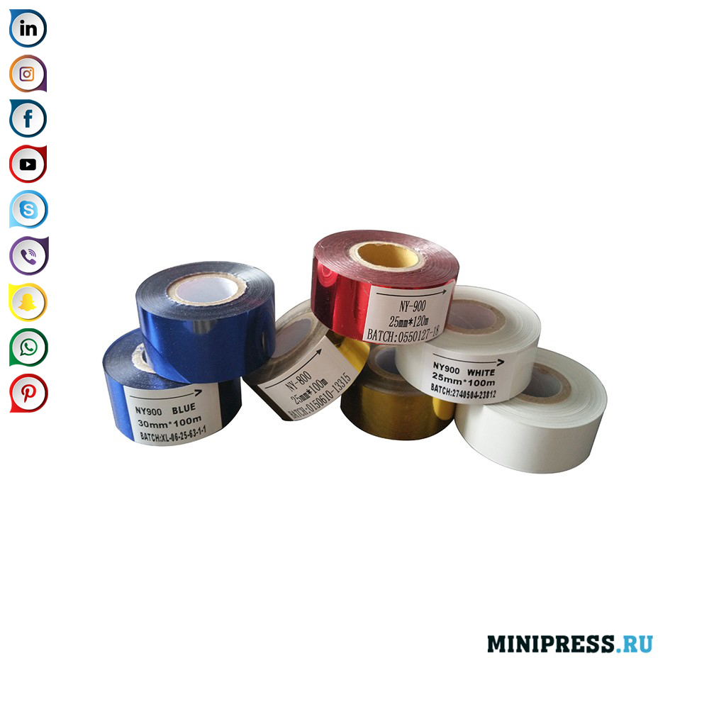 Panglici colorate pentru mașina de codat