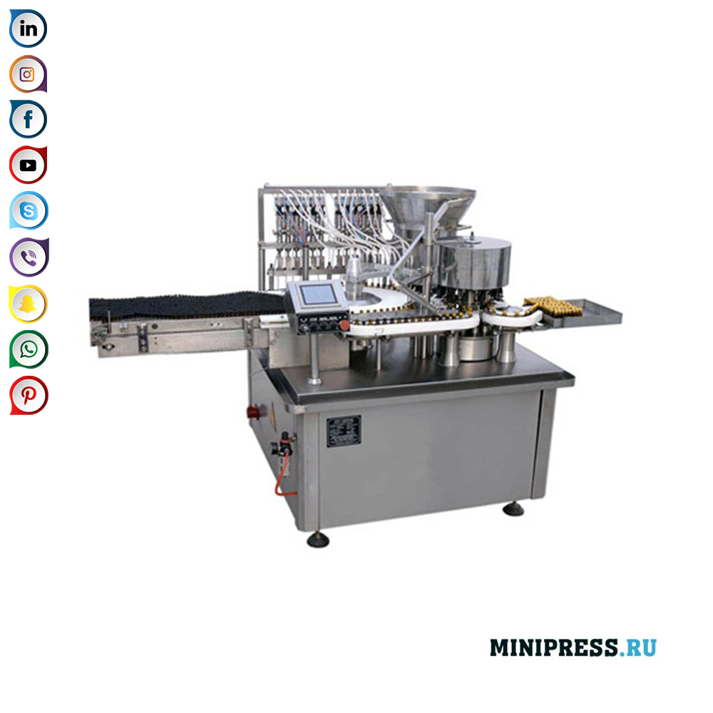 Опрема за флаширање и затварање оралних течности