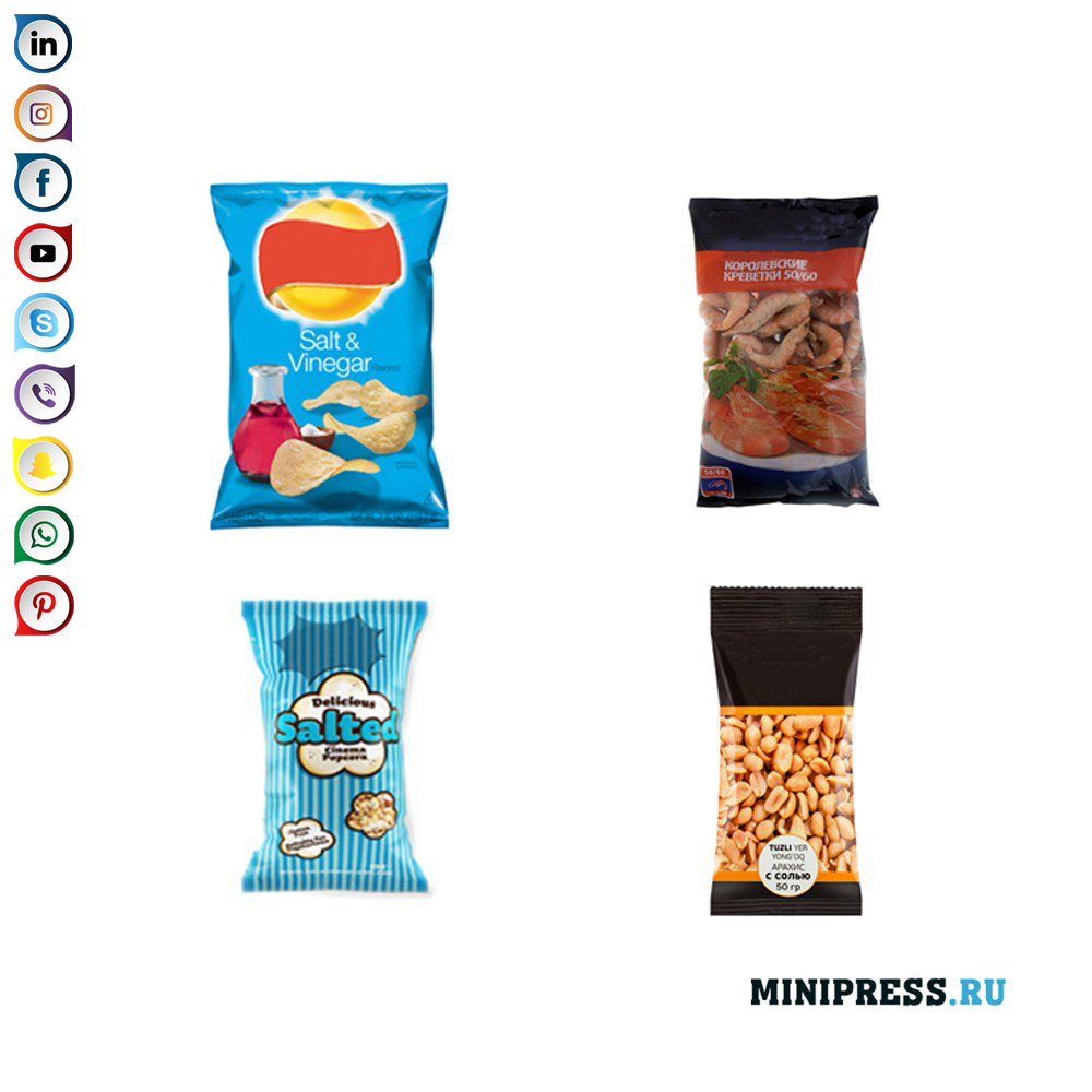 Balené nákupné tašky