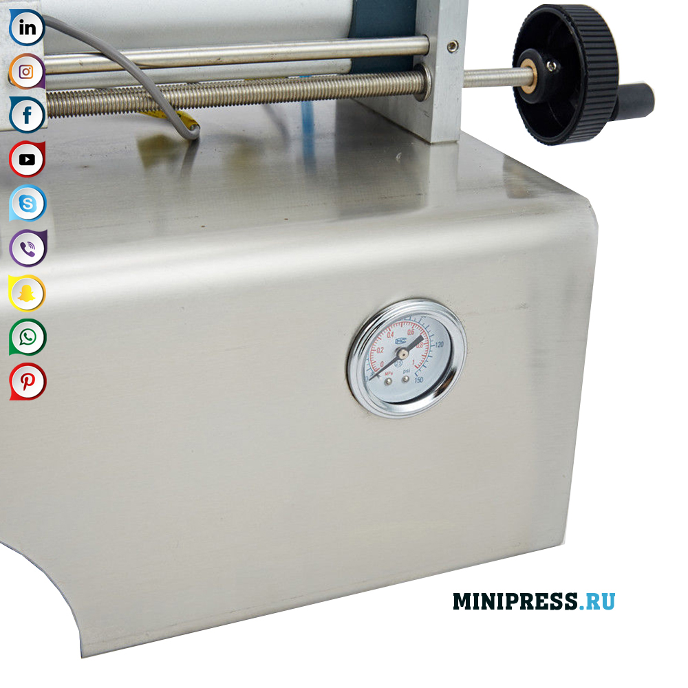 Oprema za točenje krem, gelov in mazil v vialah