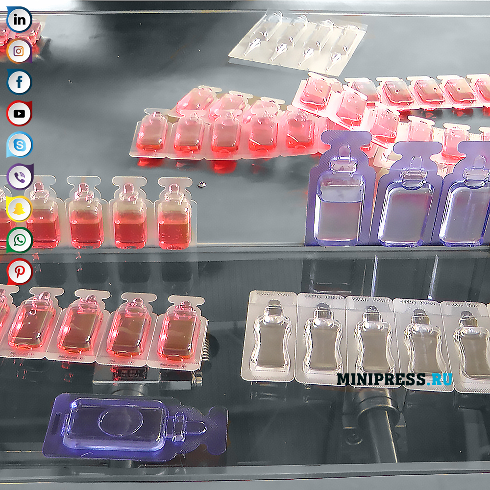 Oprema za polnjenje farmacevtskih in živilskih izdelkov v ampule