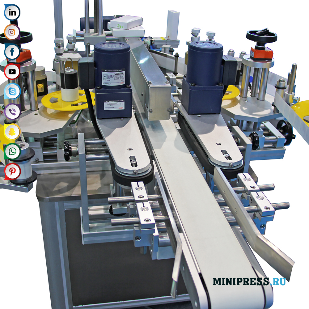 Mashine ya Sticker ya Lebo moja kwa moja