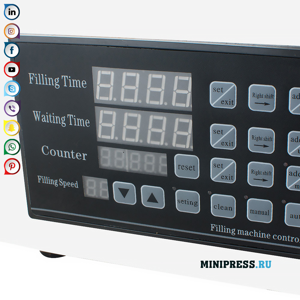 Vifaa vya kujaza na kunywa pombe