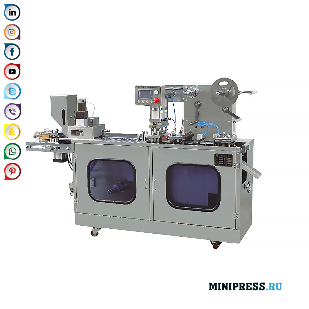 Automatisk tablett- och kapselblisterförpackningsmaskin
