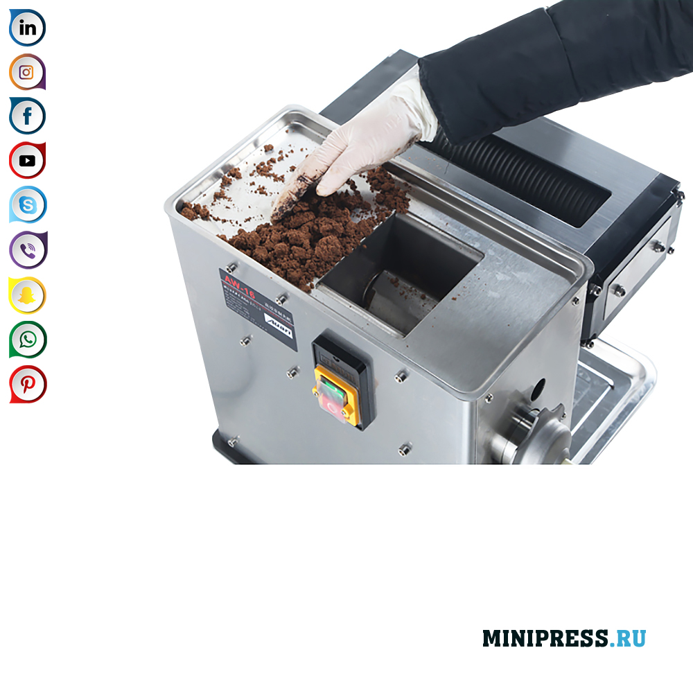 Utrustning för produktion av boilies och dragees för livsmedelsindustrin