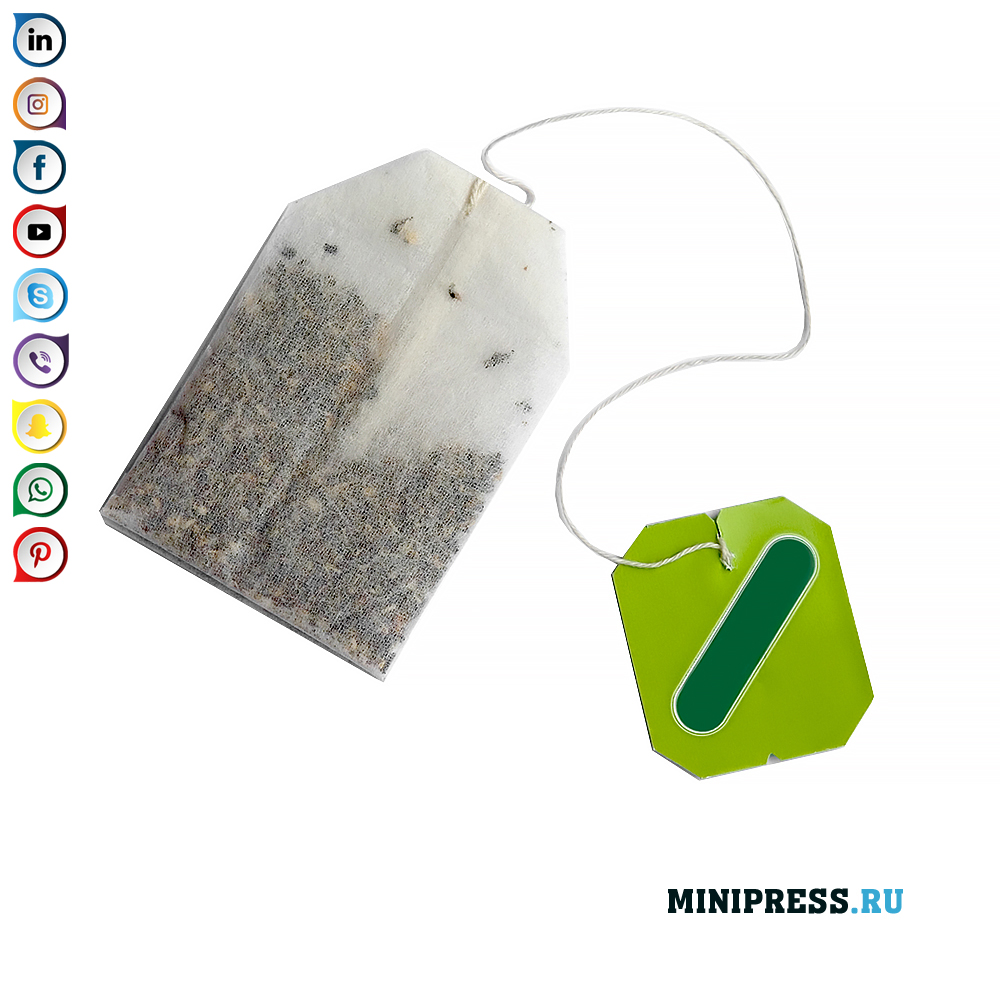 Utrustning för förpackning och förpackning av tepåsar i ett kuvert