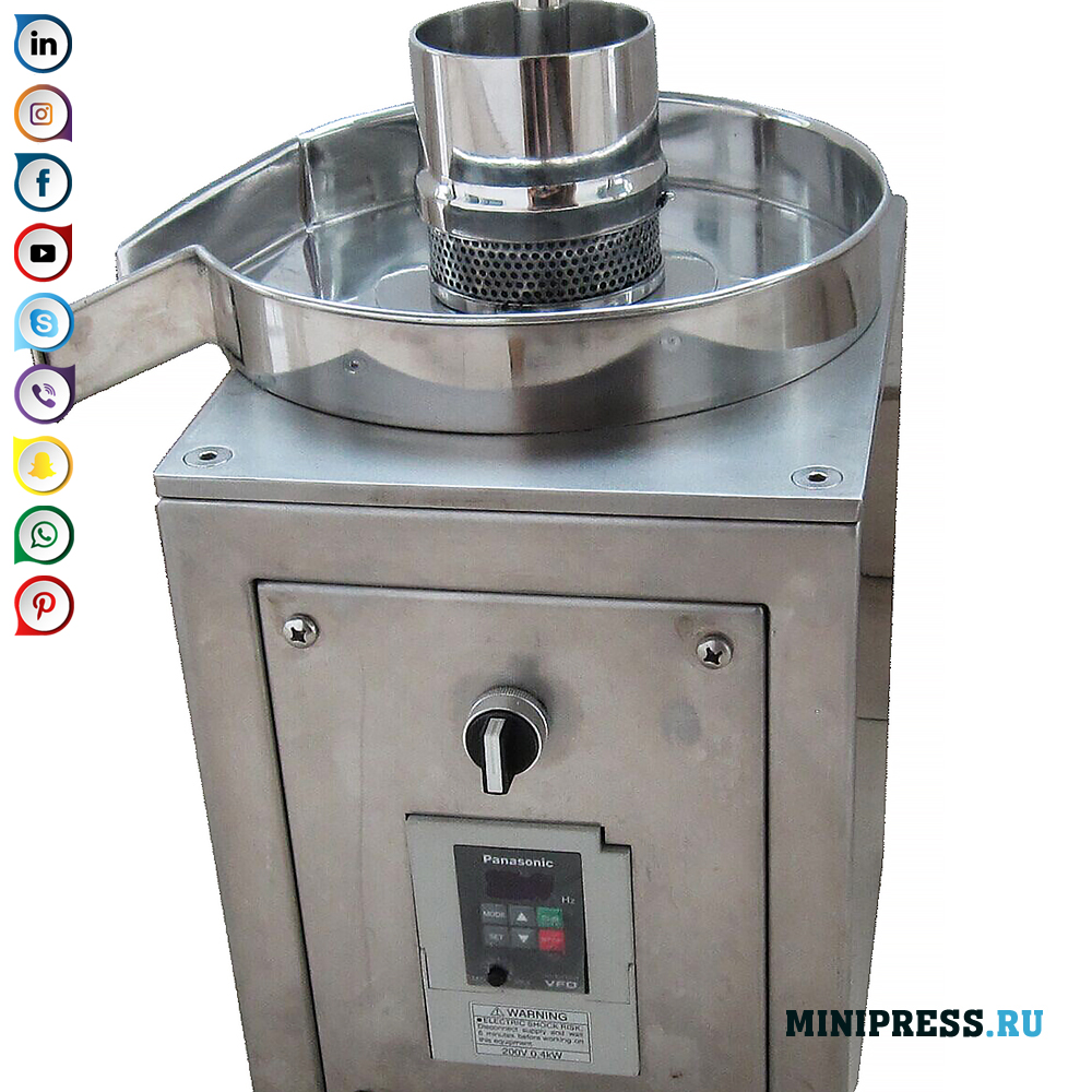 Våtgranuleringslaboratoriet granulator