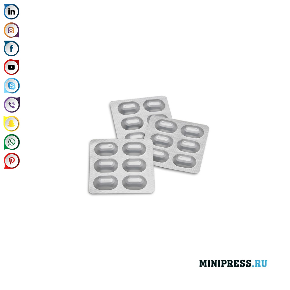 Förpackningstabletter i blisterförpackningar av aluminium / aluminium