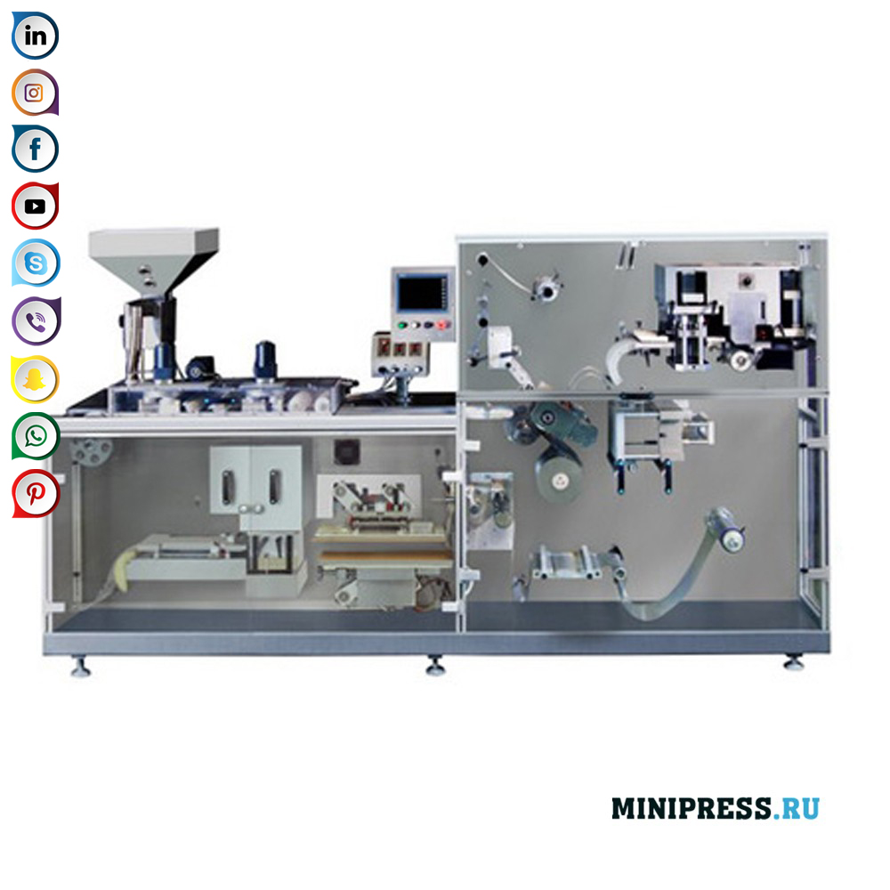 Förpackningsmaskin av aluminium / PVC-blister