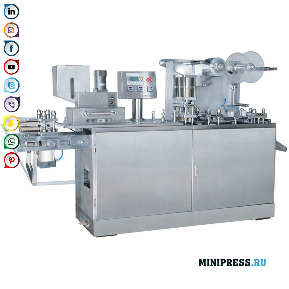 Förpackningsmaskin av aluminium / PVC-blister