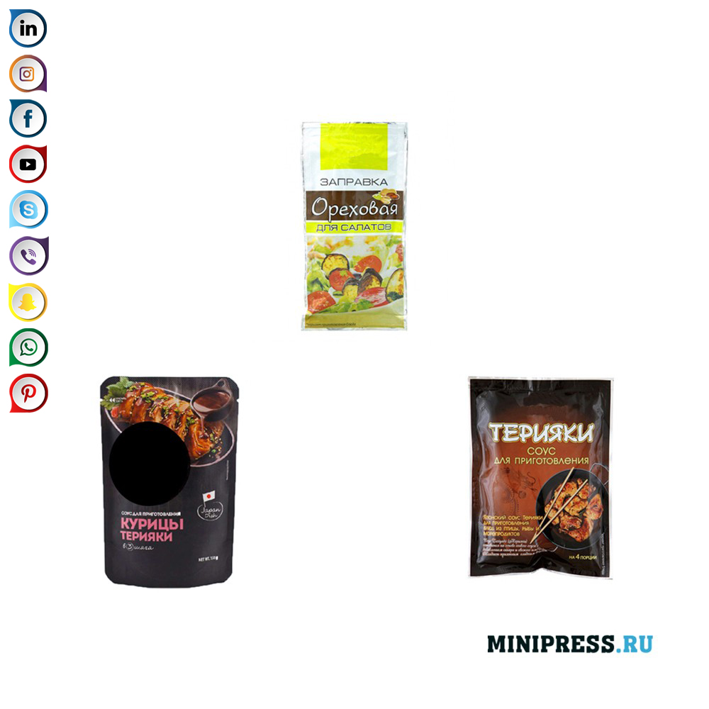 Förpackningsvätska i en påse