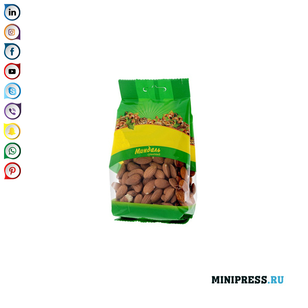 Förpackad mat med hjälp av fyllningsutrustning