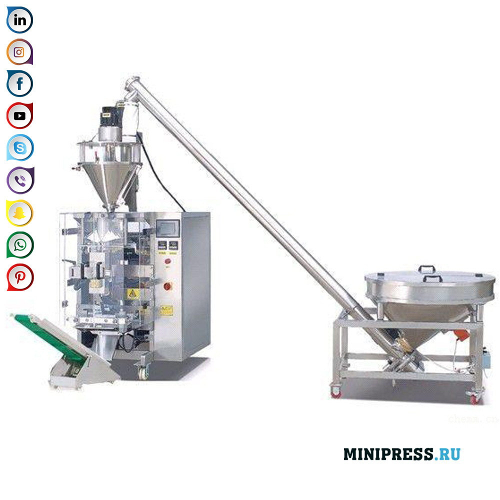 Vertikal pulverfyllningsutrustning