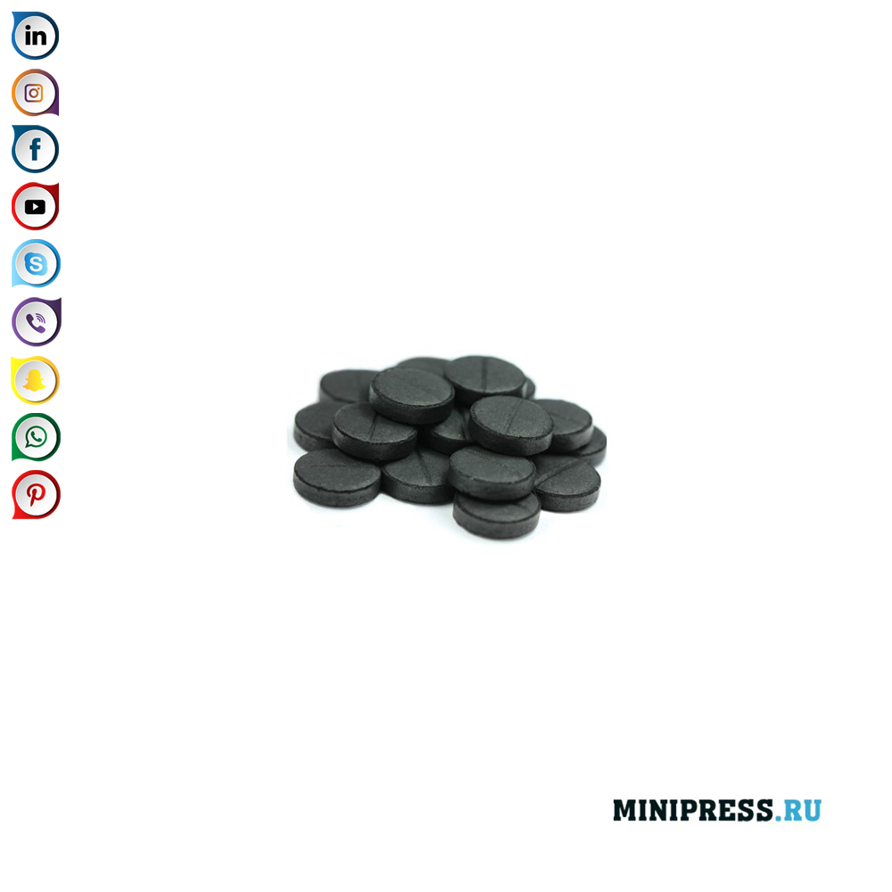 Tabletpress för pressning av pulver i tabletter