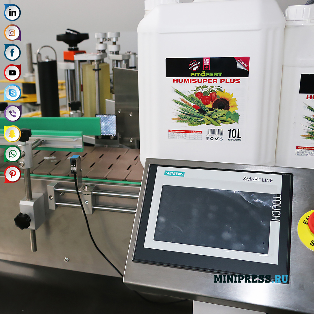 Awtomatikong Label Sticker Machine