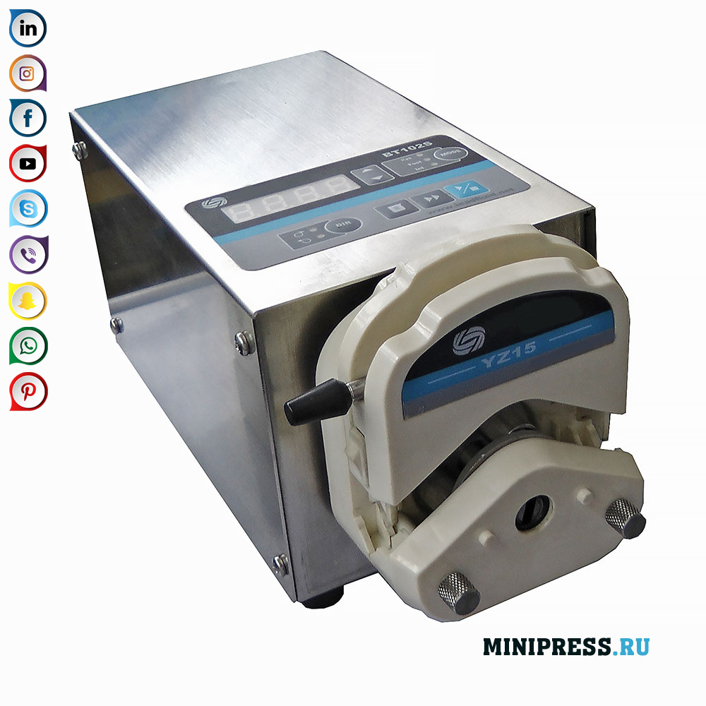 Produksyon at pagbebenta ng peristaltic pump; pagkontrol ng kawastuhan ng pagpuno ng likido