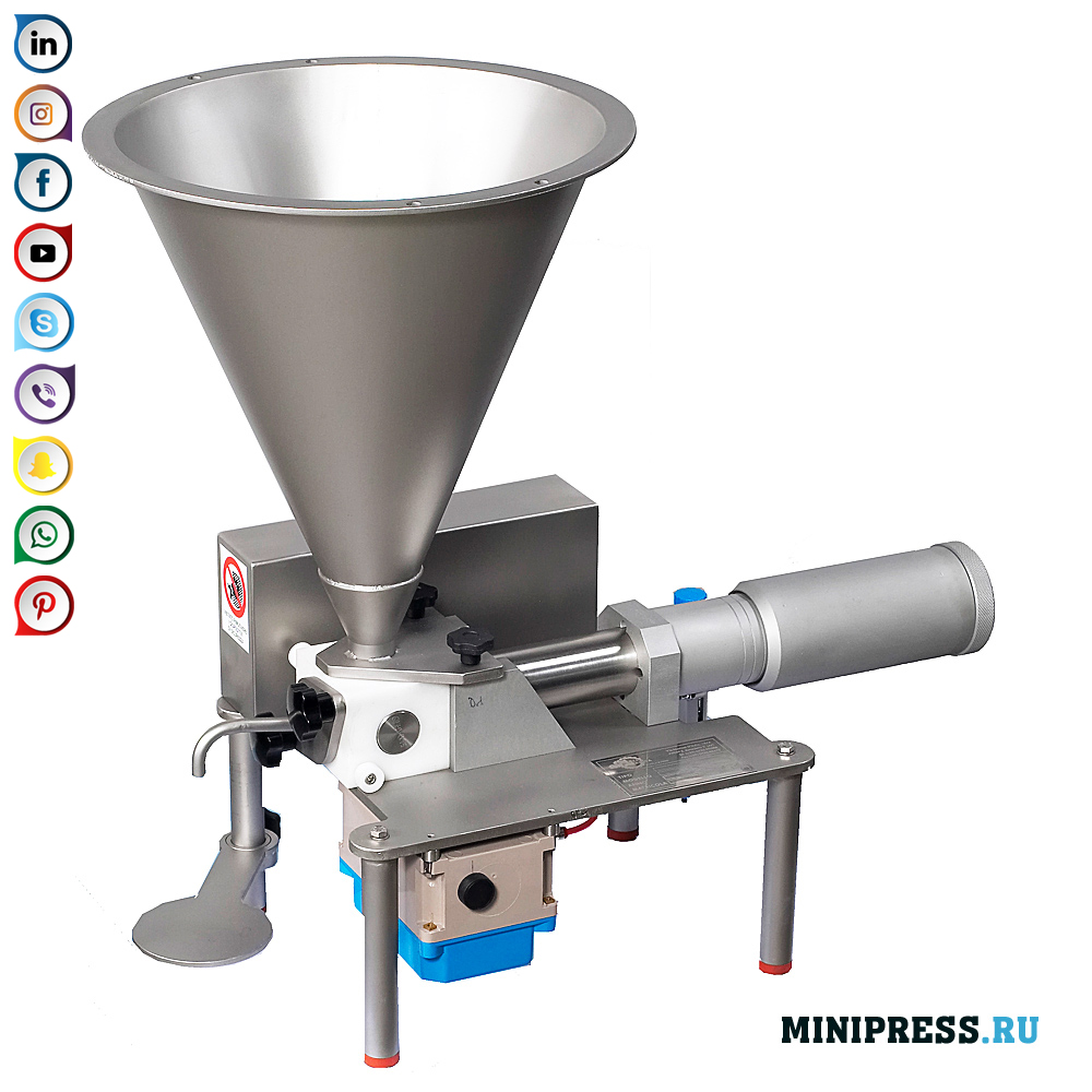 Bench-top pneumatic machine para sa dispensing likido, cream at ointment.