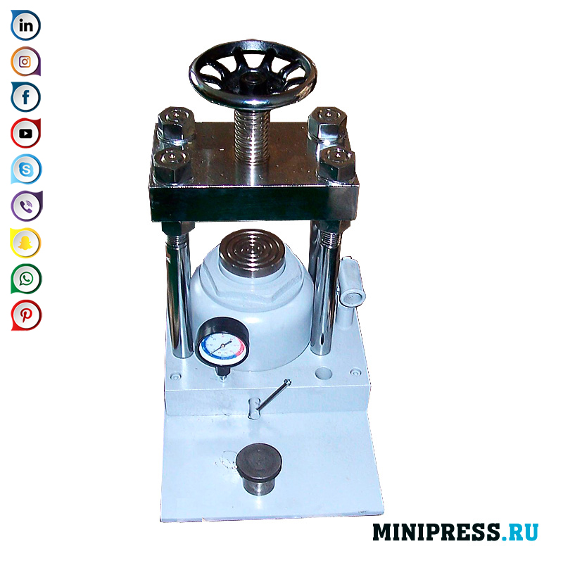 Laboratory ng hydraulic tablet press