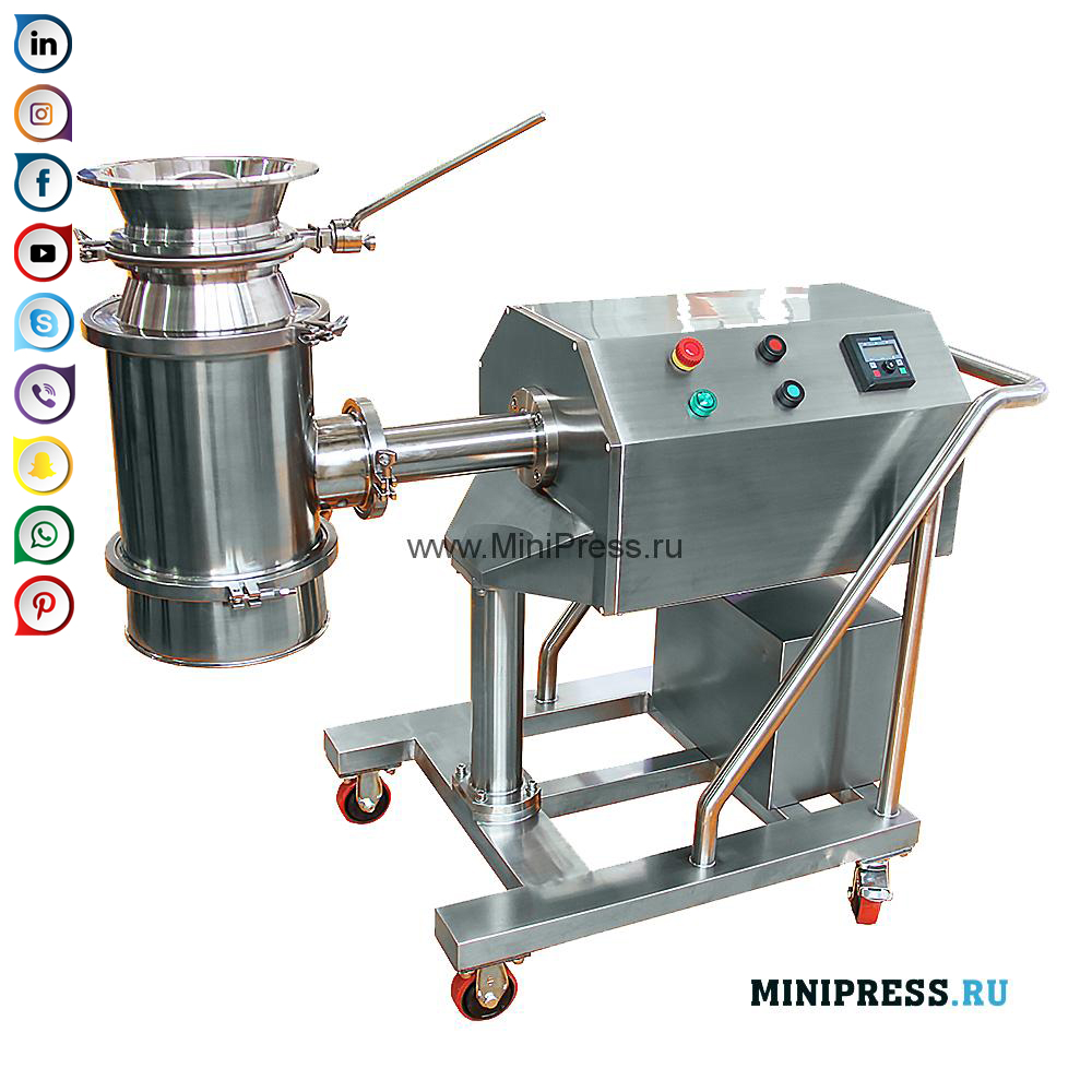 Pang-industriya na granulator para sa basa na butil ng pulbos