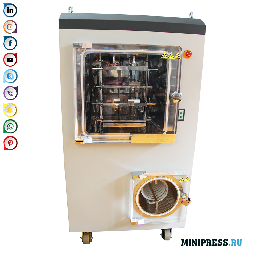 Ang pang-industriya na vacuum freeze-pagpapatayo ng pag-freeze ng pagpapatayo ng 0.5 m2