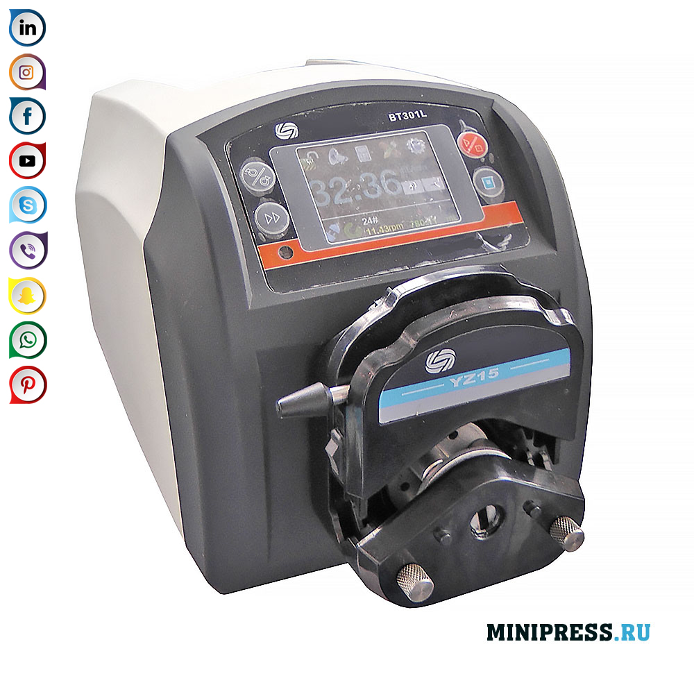 Produksyon at pagbebenta ng peristaltic pump; pagkontrol ng kawastuhan ng pagpuno ng likido